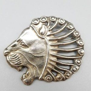 Large MMA Metropolitan Museum Of Art Lion Brooch